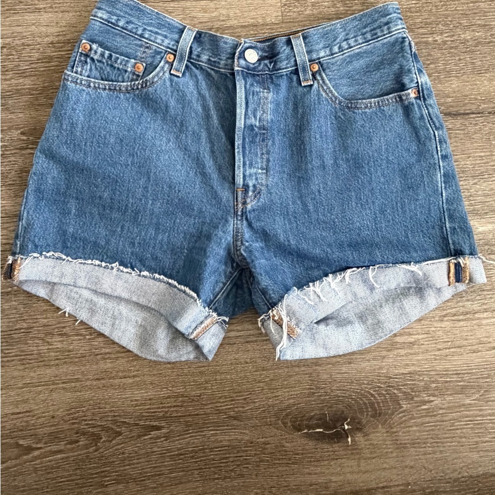 Levi's Classic Blue Jean Shorts